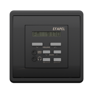 Одноканальный модуль с FM– тюнером, часами и дистанционным управлением - Standard PT