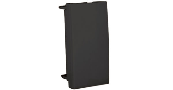 Заглушка – 1 модуль – антрацит 1