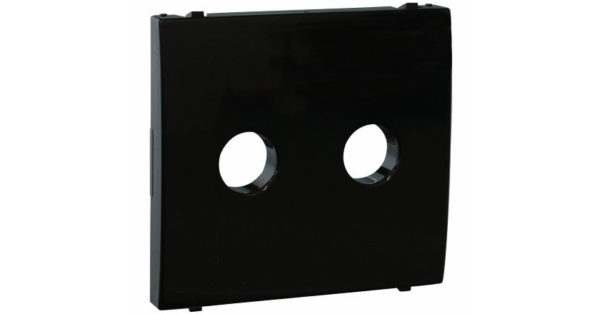 Лицевая панель Apolo 5000 для акустической розетки – черная 1