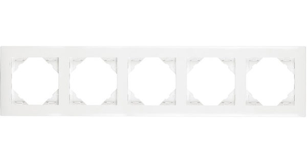 5-и местная рамка Logus90 Base 1